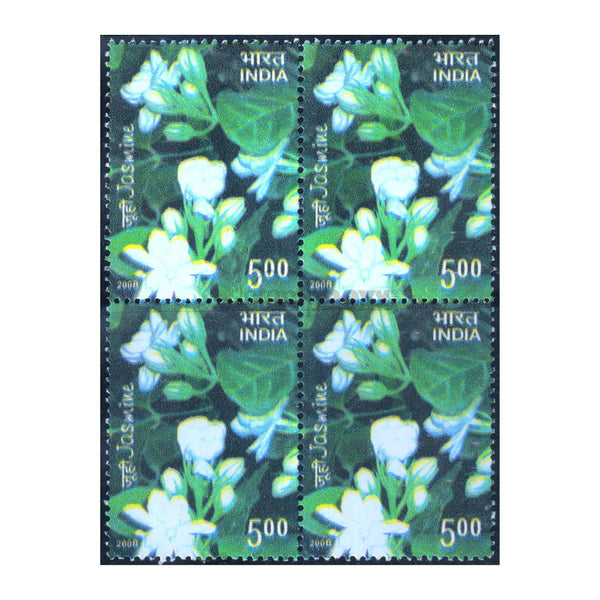 JASMINE SCENTED STAMP 2008 BLOCK OF 4 MNH