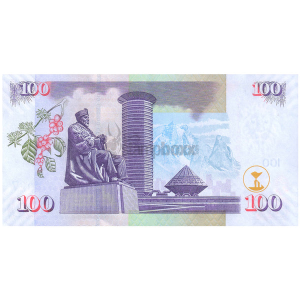 KENYA 100 SHILLINGS 2010 P-48e UNC