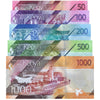 KENYA 50-100-200-500-1000 SHILLINGS 2019 FULL SET UNC