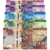 KENYA 50-100-200-500-1000 SHILLINGS 2019 FULL SET UNC