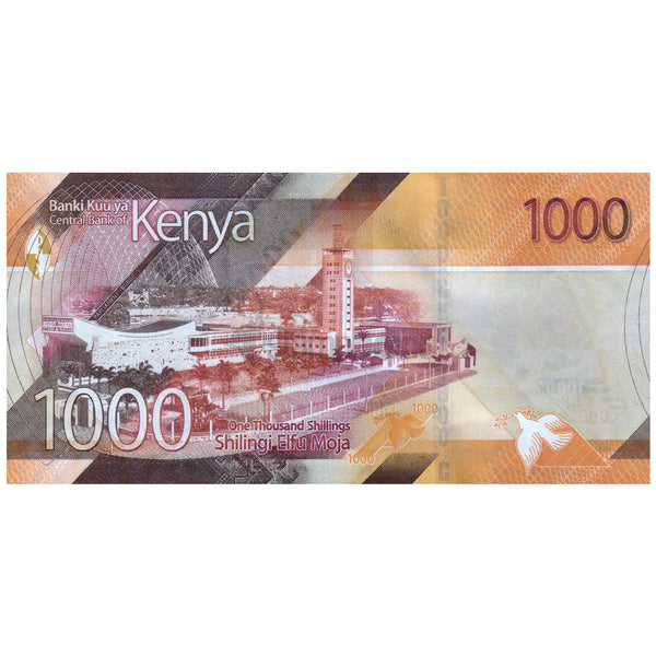 KENYA 1000 SHILLINGS 2019 P-56 UNC
