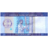 LIBERIA 10 DOLLARS 2017 P-32b UNC
