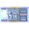 MADAGASCAR 1000 ARIARY 1974-75 P-65 UNC