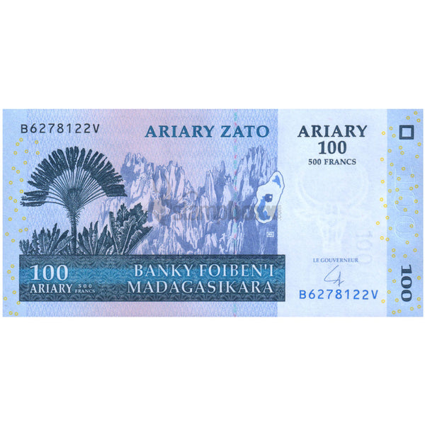 MADAGASCAR 100 ARIARY 2004 P-86b UNC