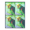 EXOTIC BIRDS - MAGNUM AMAZON 2016 BLOCK OF 4 MNH