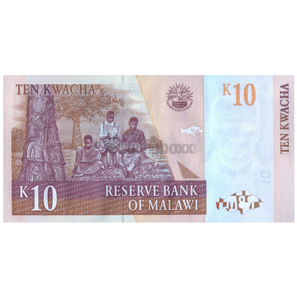 MALAWI 10 KWACHA 2004 P-51 UNC