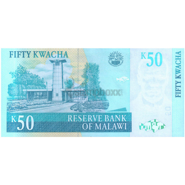 MALAWI 50 KWACHA 2007 P-53 UNC