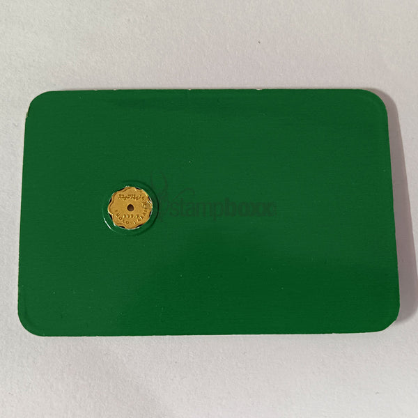 MALDIVES 1 LAARI 1986 GOLD HOLE COIN