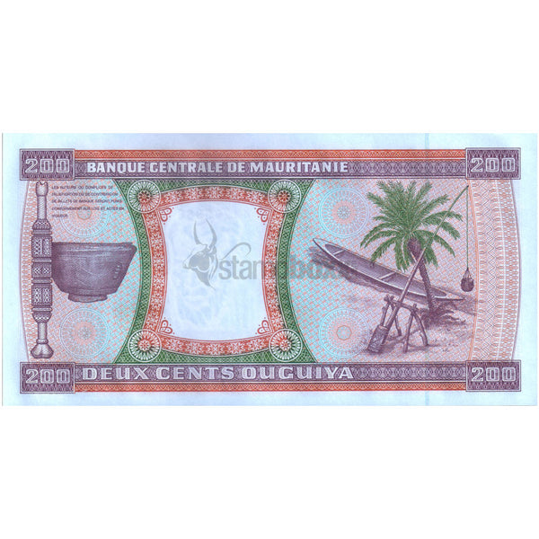 MAURITANIA 200 OUGUIYA 2002 P-5j UNC