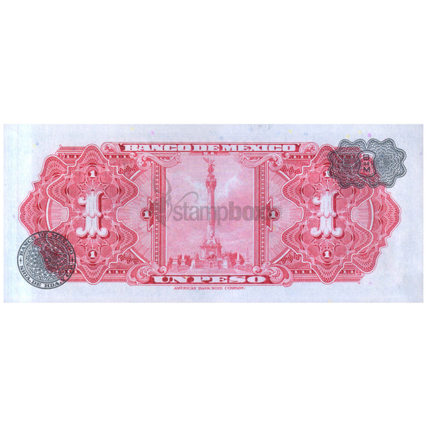 MEXICO 1 PESO 1970 P-59 UNC