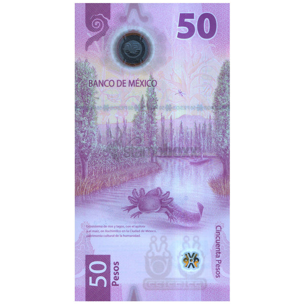 MEXICO 50 PESOS 2023 P-133-12-2023(2) UNC POLYMER