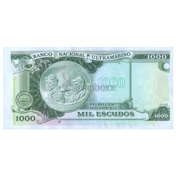 MOZAMBIQUE 1000 ESCUDOS 1976 P-119 UNC