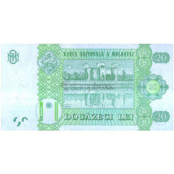 MOLDOVA20 LEI 2015 P-23 UNC