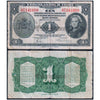 NETHERLANDS INDIES 1 GULDEN 1943 P-111 USED GRADE