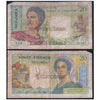 NEW CALEDONIA 20 FRANCS 1951-1963 P-50a USED GRADE