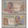 NEW CALEDONIA 20 FRANCS 1951-1963 P-50a USED GRADE