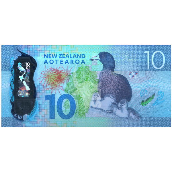 NEW ZEALAND 10 DOLLARS 2015 P-192 UNC POLYMER