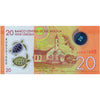 NICARAGUA 20 CORDOBAS P-210 2014 UNC POLYMER