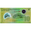 NICARAGUA 10 CORDOBAS 2007 P-201a UNC POLYMER