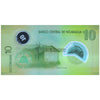 NICARAGUA 10 CORDOBAS 2007 P-201b UNC POLYMER