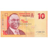 NIGERIA 10 NAIRA 2009 P-33d UNC PAPER