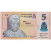 NIGERIA 5 NAIRA 2018 P-38i UNC POLYMER