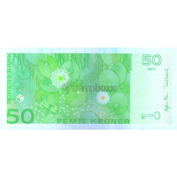 NORWAY 50 KRONER 2015 P-46 UNC