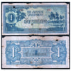 OCEANIA 1 SHILLING 1942 P-2 USED GRADE