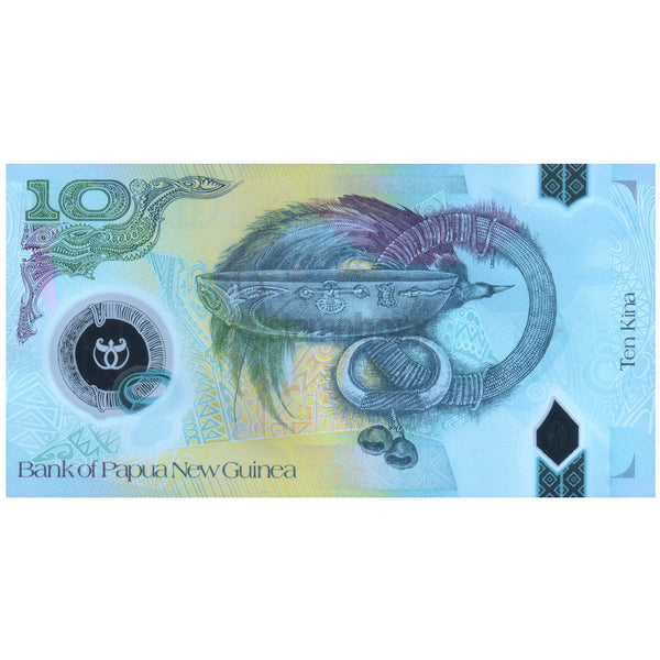 PAPUA NEW GUINEA 10 KINA 2020 P-52 UNC POLYMER