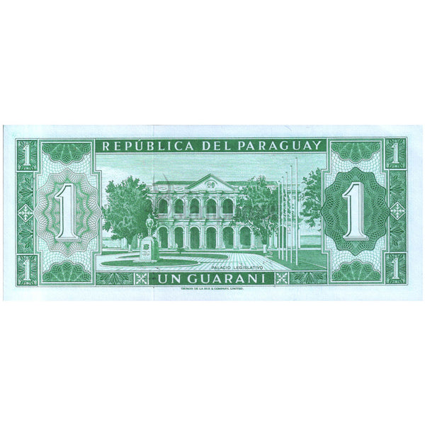 PARAGUAY 1 GUARANI 1963 P-193 UNC