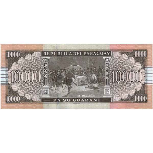 PARAGUAY 10000 GUARANIES 2011 P-224e UNC