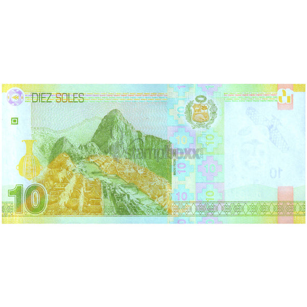 PERU 10 SOLES 2018 P-192 UNC