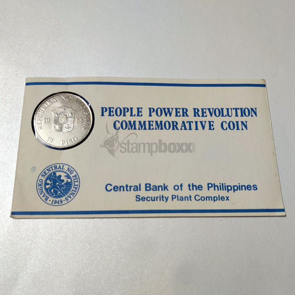 PHILIPPINES 10 PISO 1988 COMMEMORATIVE COIN UNC