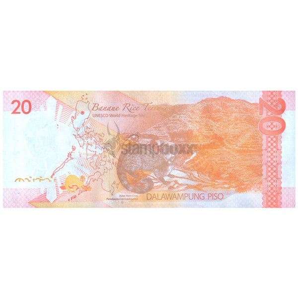 PHILIPPINES 20 PISO 2022 P-230 UNC