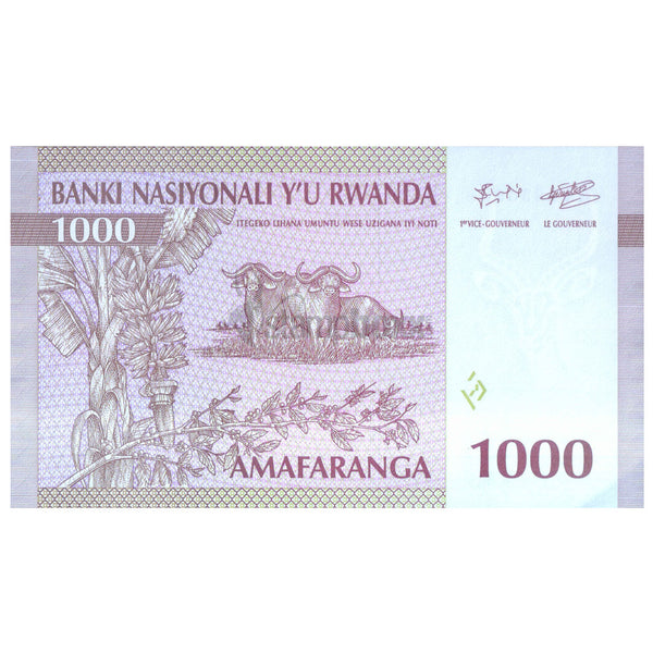 RWANDA 1000 FRANCS 1994 P-24 UNC