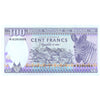 RWANDA 100 FRANCS 1989 P-19 UNC
