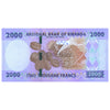 RWANDA 2000 FRANCS 2024 P-44 UNC