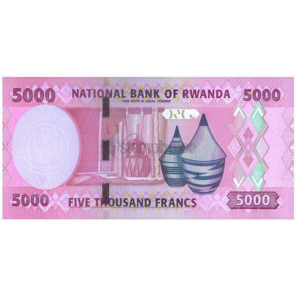 RWANDA 5000 FRANCS 2024 P-45 UNC