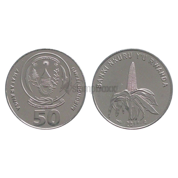 RWANDA 50 AMAFARANGA 2011 KM#36 UNC