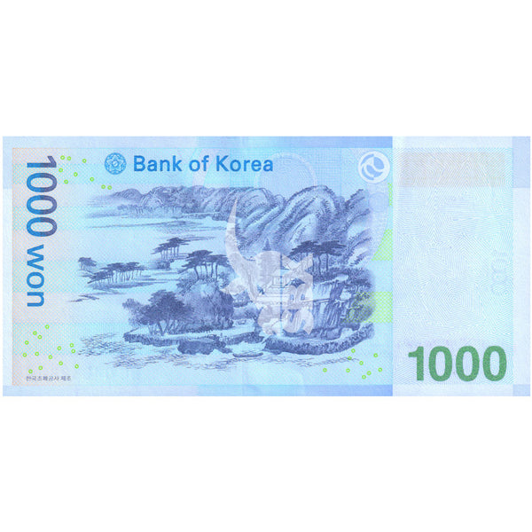 SOUTH KOREA 1000 WON2007 P-54 UNC