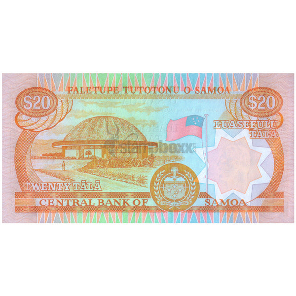 SAMOA 20 TALA 2002 P-35a UNC