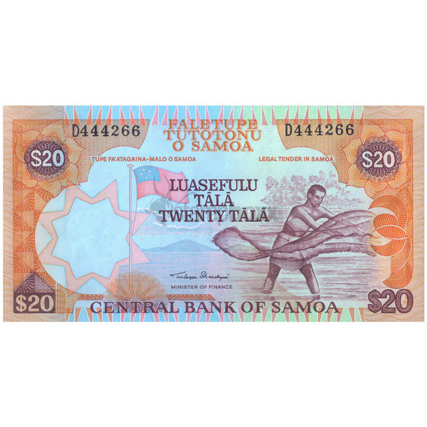 SAMOA 20 TALA 2002 P-35a UNC