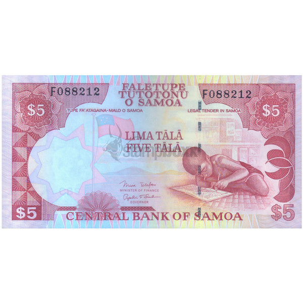 SAMOA 5 TALA 2005 P-33b UNC