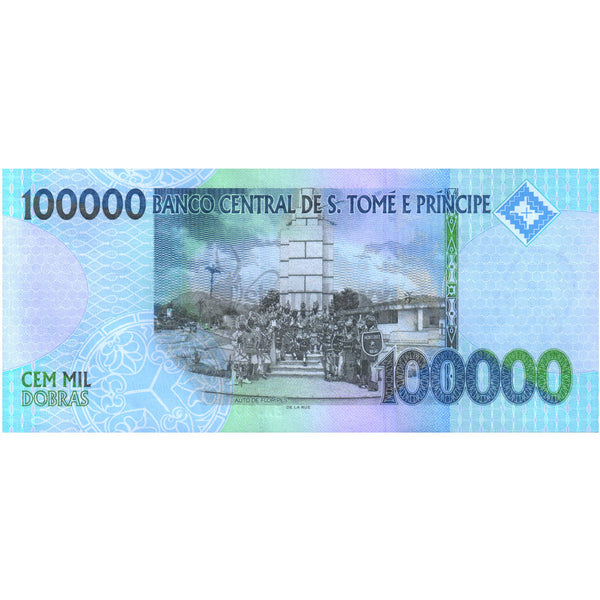 SAO TOME E PRINCIPE 100000 DOBRAS 2013 P-69 UNC