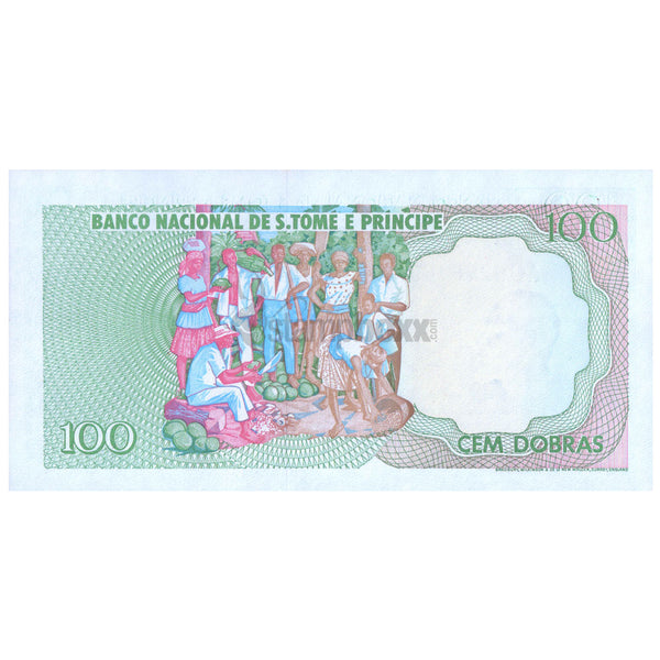 SAO TOME E PRINCIPE 100 DOBRAS 1982 P-57 UNC