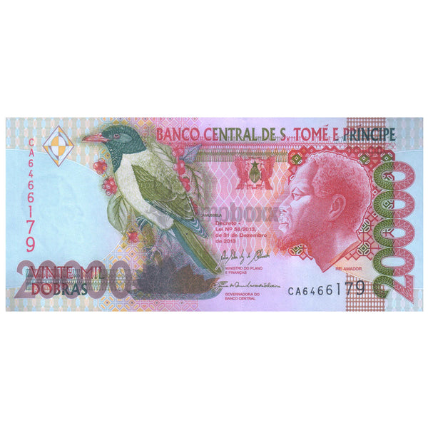 SAO TOME E PRINCIPE 20000 DOBRAS 2013 P-67 UNC