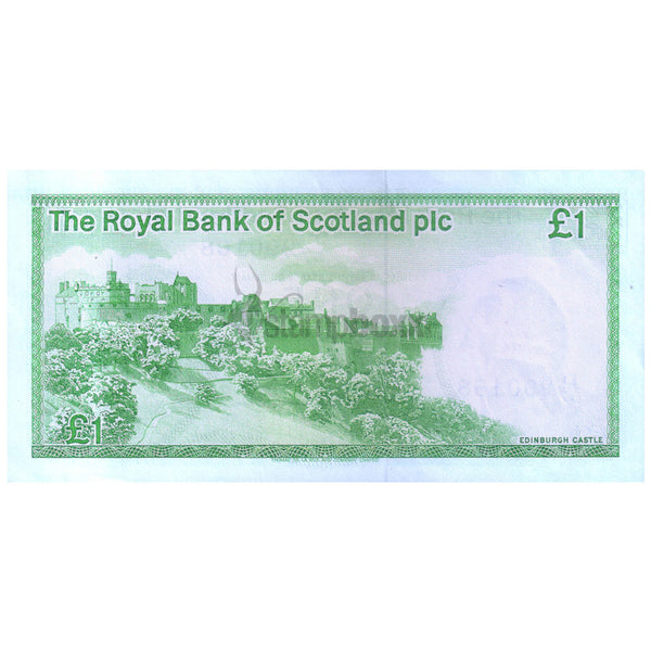 SCOTLAND 1 POUND 1986 P-341Aa UNC