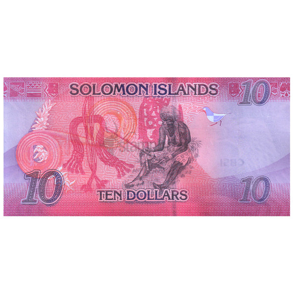 SOLOMON ISLANDS 10 DOLLARS 2017 P-33(1) UNC