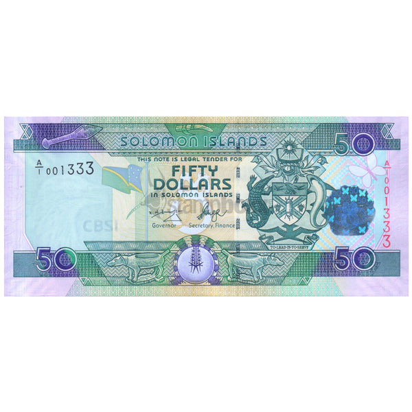 SOLOMON ISLANDS 50 DOLLARS 2005 P-29 (1) UNC