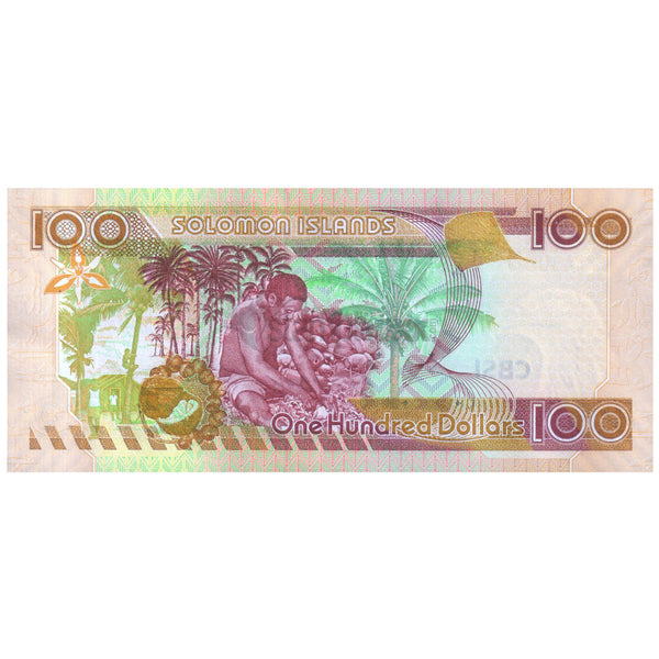 SOLOMON ISLANDS 100 DOLLARS 2006 P-30(1) UNC